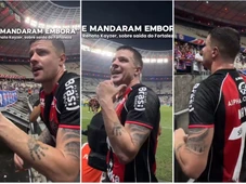 Imagem - Ex-Fortaleza, artilheiro do Vitória rebate torcedores rivais após jogo e dispara: 'Me mandaram embora'