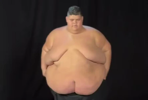 Antes de Gordão da XJ, ainda com 350 kg por Reprodução/Instagram