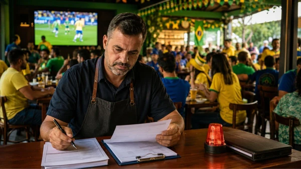 Com a Copa, os bares lotam e o faturamento cresce, mas também aumentam as regras. Saber o que pode e o que não pode evita lucro virar problema.