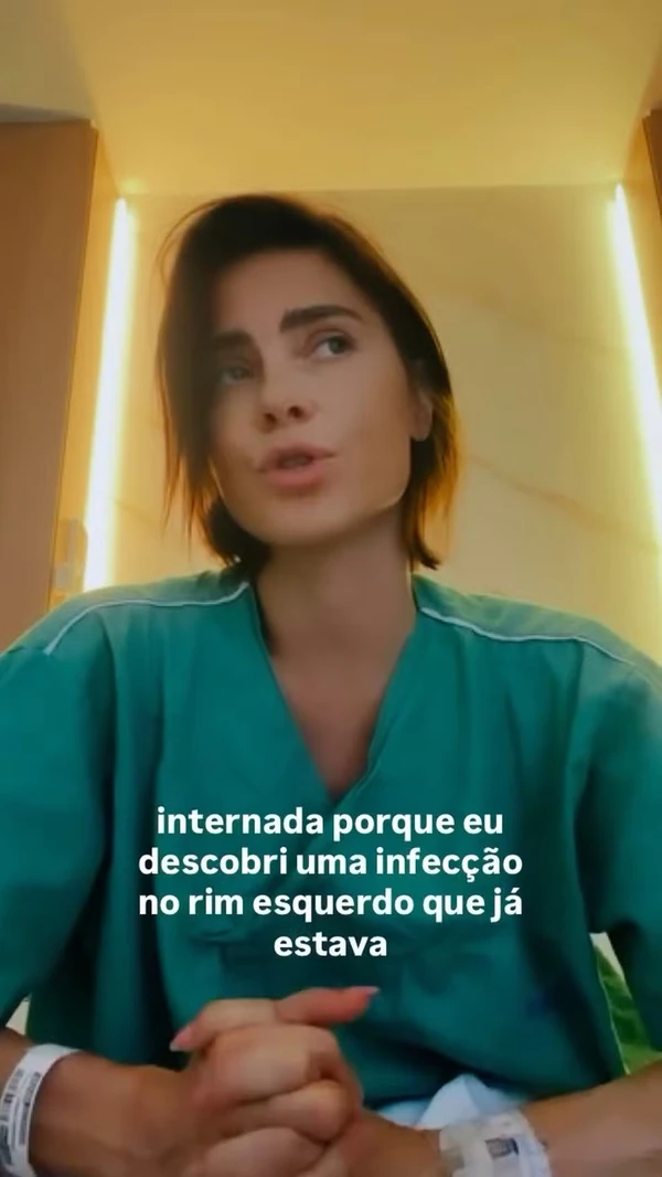 Carolina Dieckmmann revela internação por infecção no rim por Reprodção/redes Sociais 