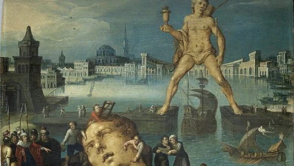 Colosso de Rhodes por Louis de Caullery / Wikimedia Commons