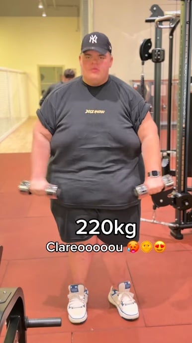 Depois de Gordão da XJ, agora com 220 kg por Reprodução/Instagram