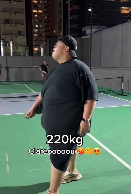 Depois de Gordão da XJ, agora com 220 kg por Reprodução/Instagram