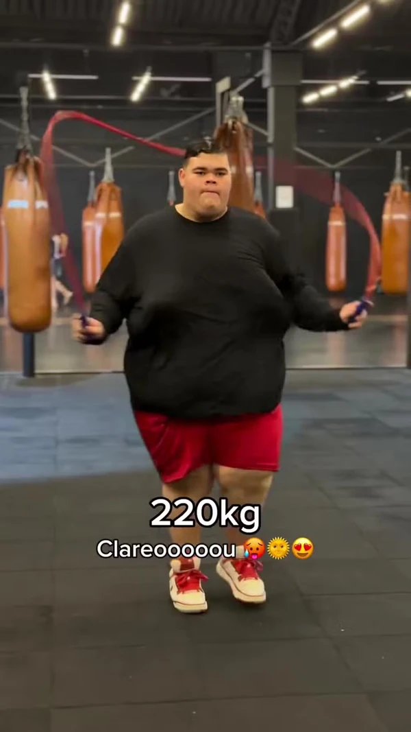 Depois de Gordão da XJ, agora com 220 kg por Reprodução/Instagram