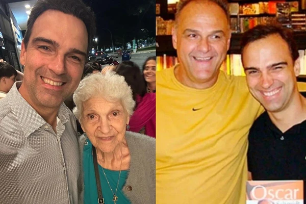 Em 2026, Tadeu Schmidt enfrentou o luto pelo falecimento do irmão, Oscar, e da mãe, Janira