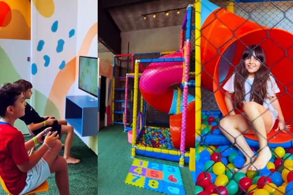 Espaço kids na Cervejaria Artmalte
