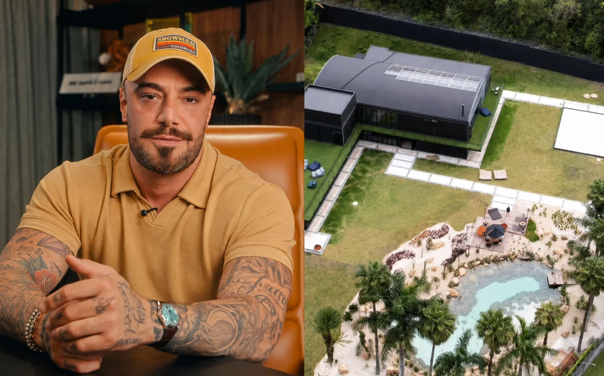 Felipe Titto colocou à venda sua mansão de R$ 30 milhões na Granja Viana