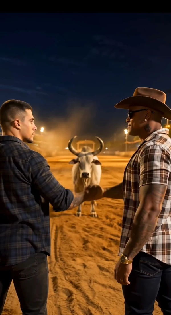 Guga Meyra e Léo Santana lançam clipe inédito criado 100% com inteligência artificial por Reprodução