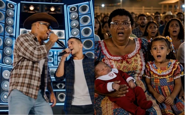 Guga Meyra e Léo Santana lançam clipe inédito criado 100% com inteligência artificial