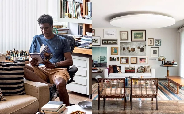 Hélio de la Peña abre as portas de mansão de quase 500 m² no Leblon e impressiona com decoração