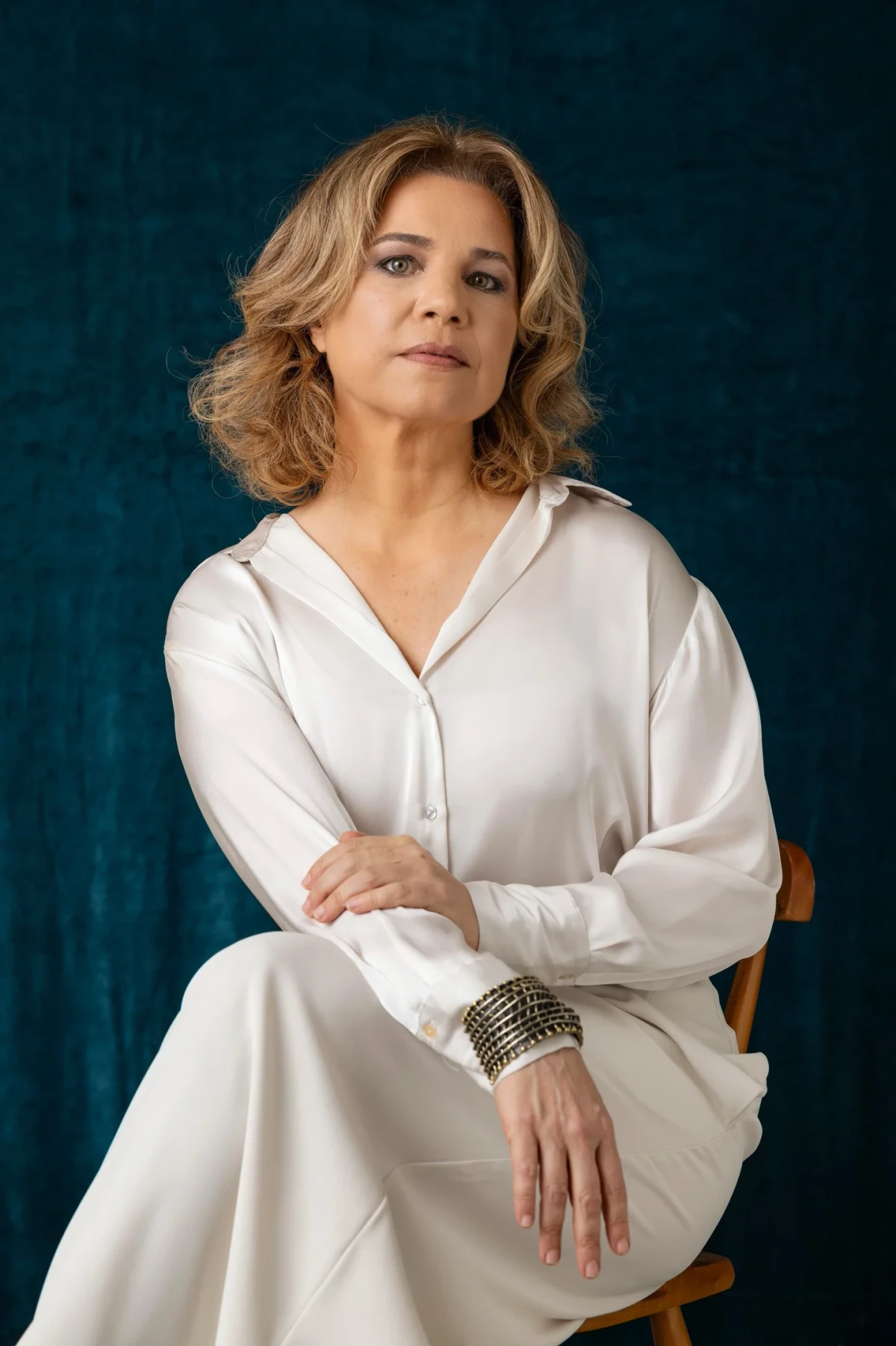 Isabel Teixeira é a vilã Pilar em Quem Ama Cuida, a nova novela das 21h da Globo por Manoella Mello/Rede Globo