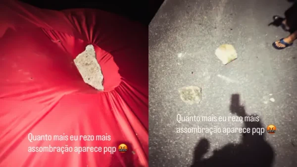 Orochi denuncia perseguição de suposta stalker após ataque a carros por Reprodução/Redes Sociais 