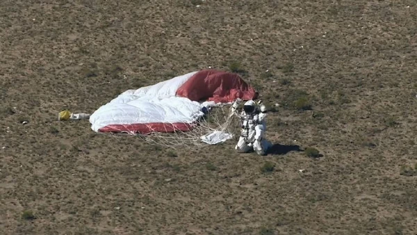 Red Bull Stratos foi a primeira vez que um ser humano quebrou a velocidade do som sem utilizar propulsão externa por Reprodução / YouTube / Red Bull