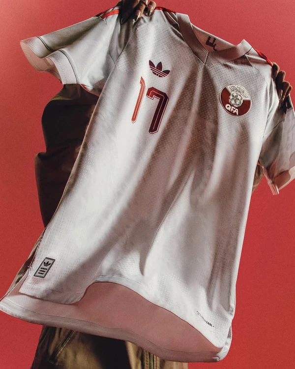 Uniforme do Catar para Copa do Mundo 2026 por Divulgação