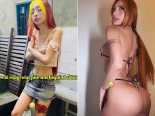 Imagem - Ruivinha de Marte mostra antes e depois após ganhar mais de 20 kg e impressiona seguidores