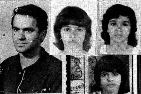 Industrial e três filhas foram mortos em chacina