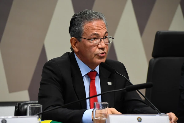 Ministro do STJ Mauro Campbell em sabatina no Senado Federal.