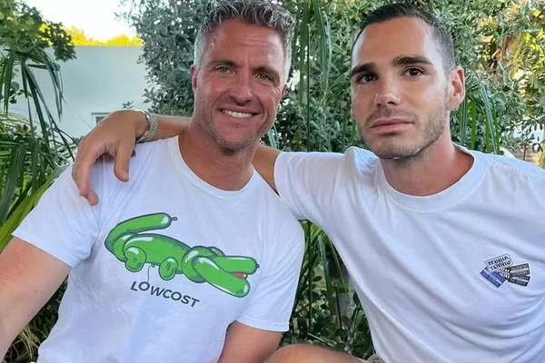 Ralf Schumacher e Etienne Bousquet-Cassagne por Reprodução/Instagram