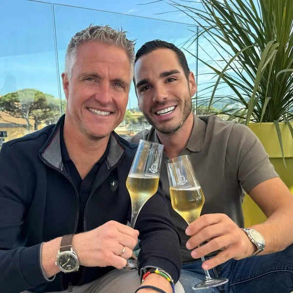 Ralf Schumacher e Etienne Bousquet-Cassagne por Reprodução/Instagram