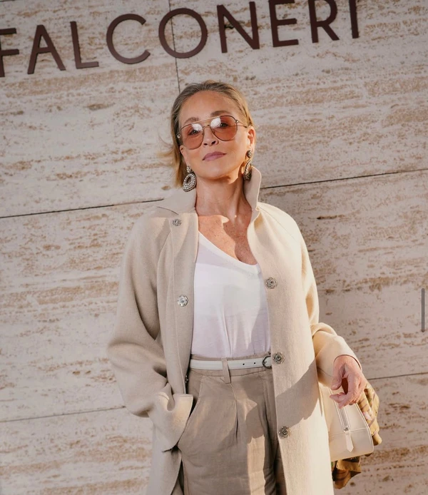 Sharon Stone por Reprodução/Instagram