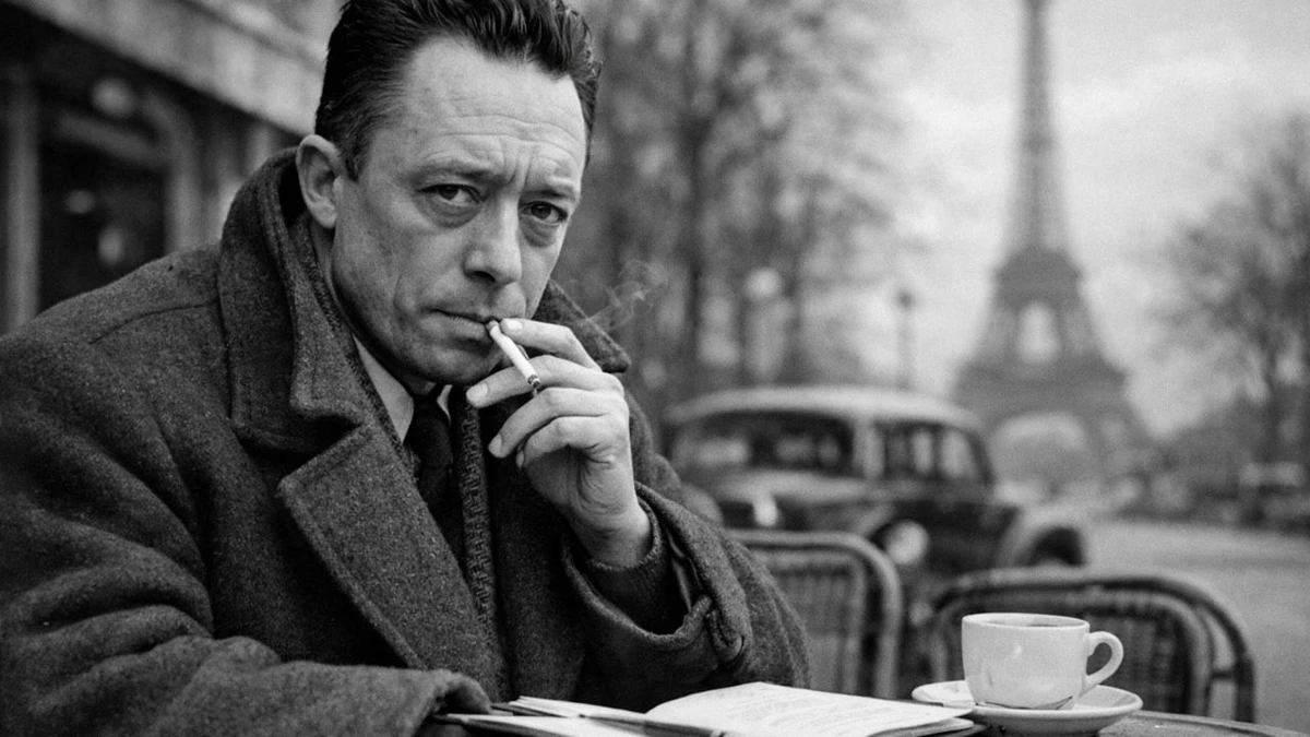 Sua obra mais famosa é O Estrangeiro, publicada em 1942. por Reprodução