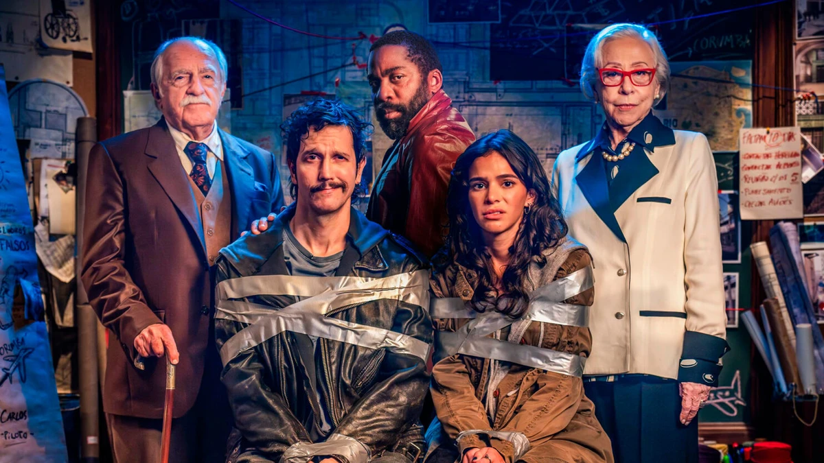 “Velhos Bandidos” conta com Fernanda Montenegro, Ary Fontoura, Bruna Marquezine, Vladimir Brichta e Lázaro Ramos por Divulgação 