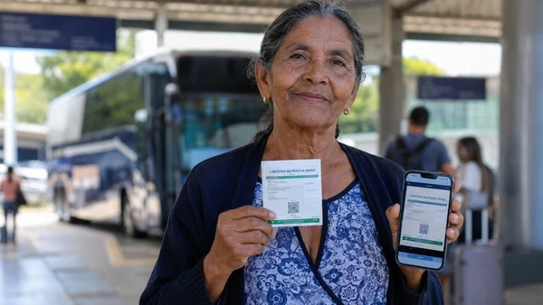 Carteira da Pessoa Idosa garante acesso gratuito ou com desconto a viagens interestaduais para brasileiros com mais de 60 anos e baixa renda.