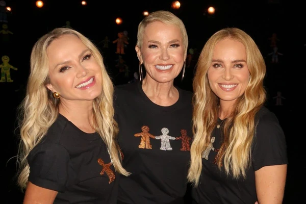 Em ordem: Eliana, Xuxa e Angélica