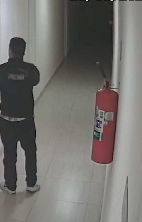 Suspeito entrou em condomínio para cometer o crime por Reprodução