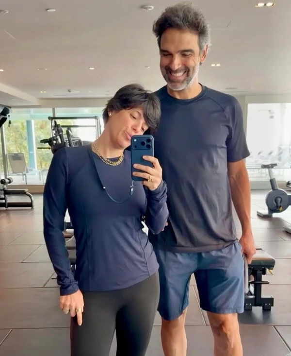 Tadeu e Ana Cristina Schmidt por Reprodução/Instagram