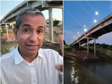 Imagem - Juiz que fazia live sobre interdição de ponte de R$ 36 milhões é um dos feridos em desabamento; VÍDEO