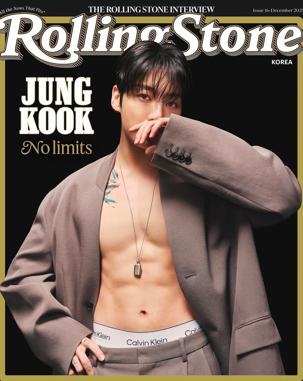 Jung Kook, do BTS, para a Rolling Stone, produzido por Kim Venchy por Reprodução