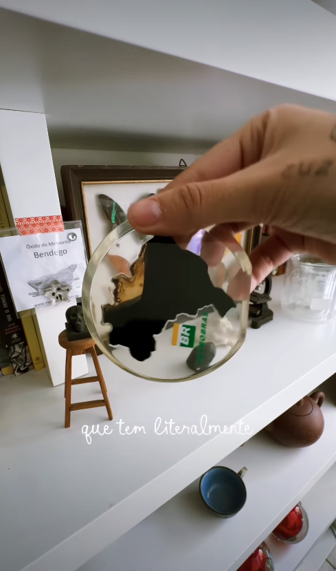Jornalista mora com a filha em apartamento cercado por história por Reprodução | Instagram