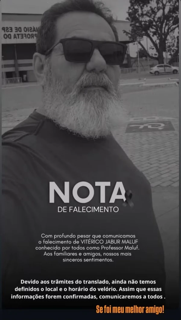 Vitérico Jabur Maluf, de 65 anos por Reprodução