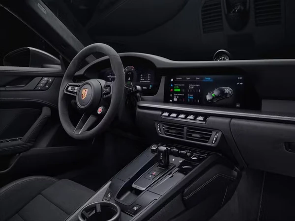 Interior do Porsche 911 Carrera GTS por Divulgação/Porsche