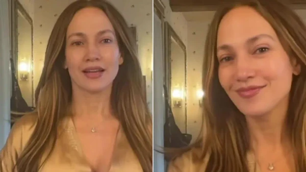 Jennifer Lopez sem maquiagem por Reprodução/Instagram