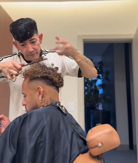 Neymar mudou o visual para a Copa do Mundo de 2026 por Reprodução/Instagram