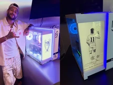 Imagem - Computador de R$ 55 mil de Neymar mistura luxo, personalização e hardware de ponta