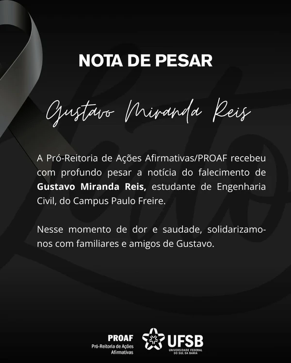 Gustavo foi executado a tiros por Reprodução