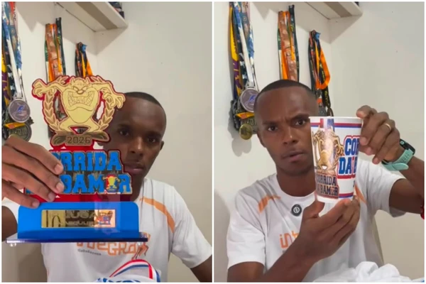 Lucas Vidal ganhou corrida