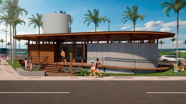 Projeto do Club de Surf de Jaguaribe