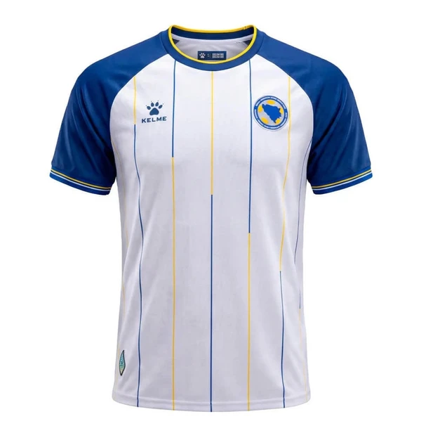 Uniforme da Bósnia e Herzegovina para Copa do Mundo 2026  por Divulgação
