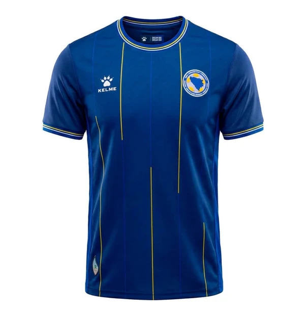Uniforme da Bósnia e Herzegovina para Copa do Mundo 2026  por Divulgação