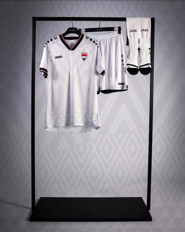 Uniforme do Iraque para Copa do Mundo 2026 por Divulgação 
