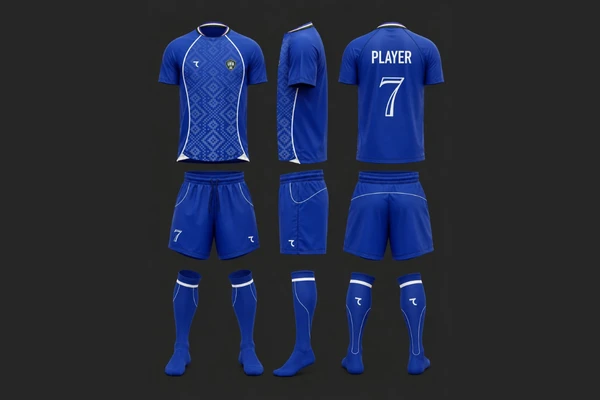 Uniforme do Uzbequistão para Copa do Mundo 2026 por Reprodução