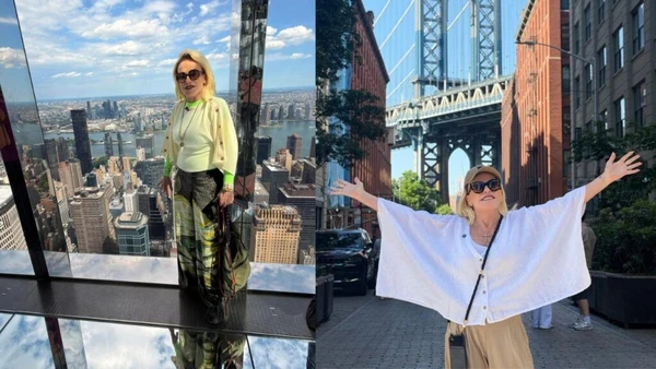 Ana Maria Braga em Nova York  por Reprodução/Redes Sociais  