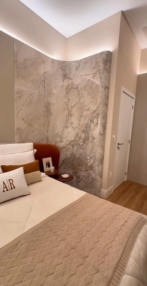 Apartamento de Ana Paula Siebert por Reprodução