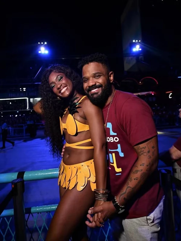 Arlindinho e Erika Januza por Reprodução/Instagram