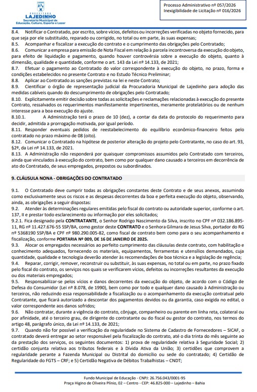 Contrato de Devinho Novaes por Reprodução