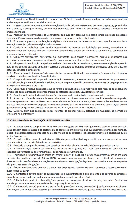 Contrato de Manim Vaqueiro por Reprodução